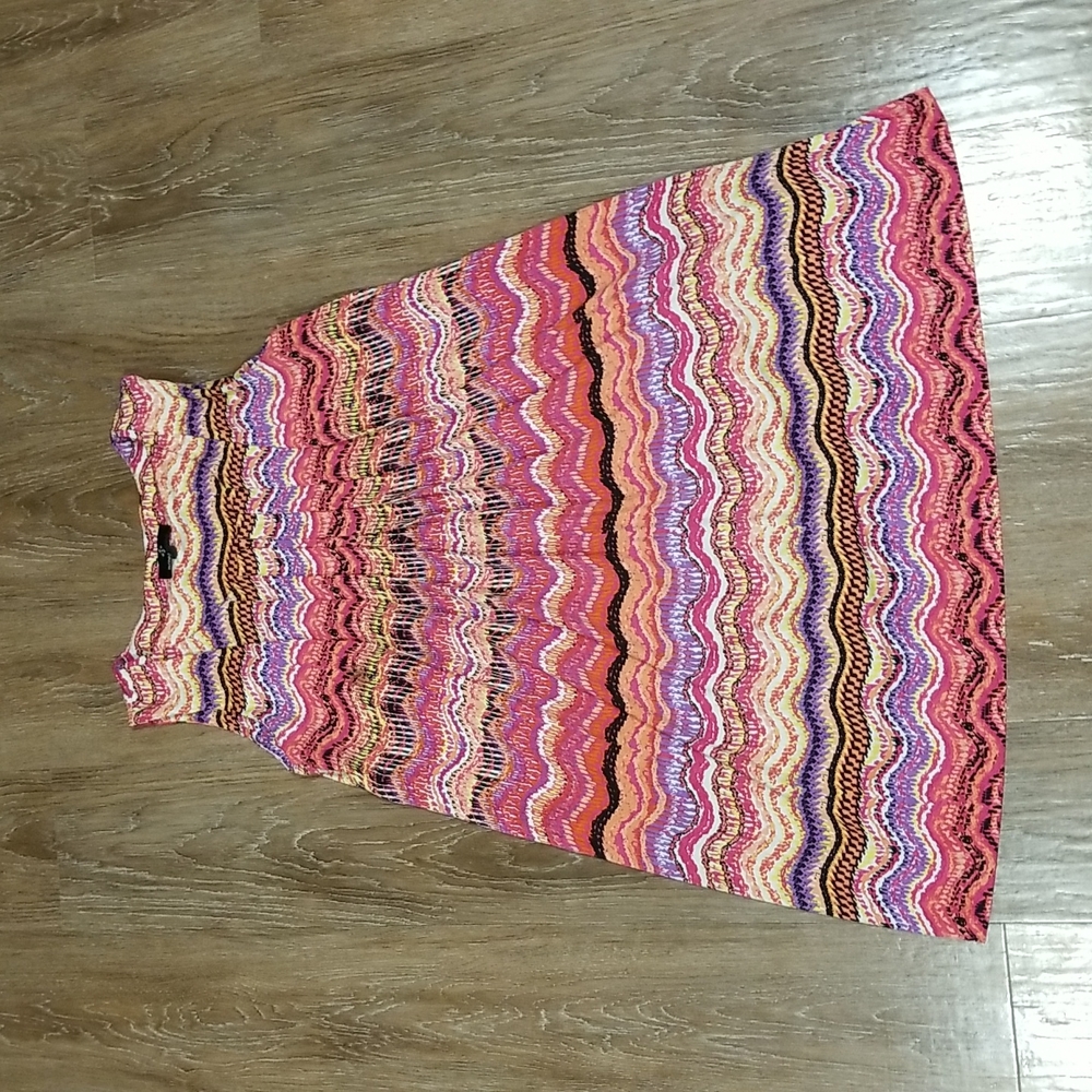 (14) Ronni Nicole Printed Dress Vacation Summer Travel Costal Beach Flattering